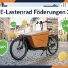 Alle F&ouml;rderungen f&uuml;r E-Lastenr&auml;der in Deutschland 2026